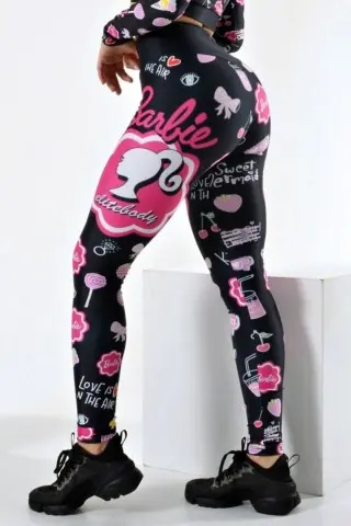 Legging Doll Squad Donna Shape Preta C/E