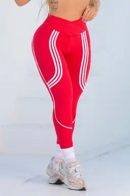 Legging Speed Shape Vermelha C/E