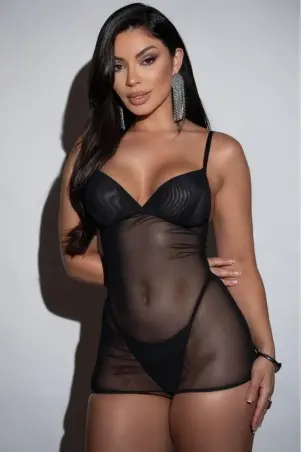 Camisola Transparência Fatal