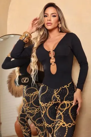 Macacão Golden Chain C/E Macacão Golden Chain C/E