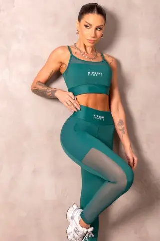 Brighten Green Top with Tulle Brighten Green Top with Tulle