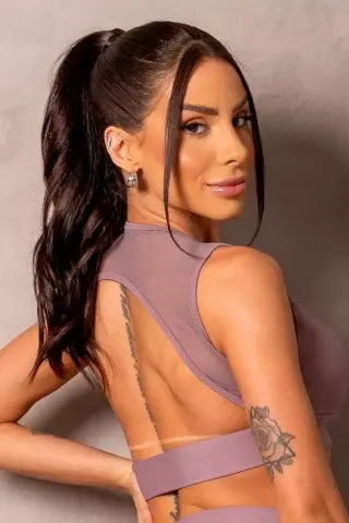 Sunrise Old Rose Top with Tulle