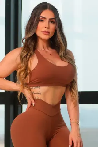 Conjunto Power Sculpt Brown C/E Conjunto Power Sculpt Brown C/E