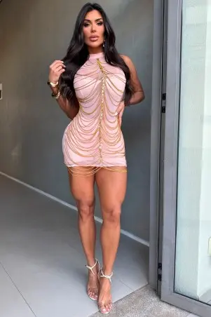 Vestido Rosa Impacto