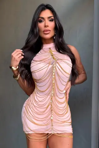 Vestido Rosa Impacto