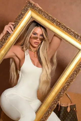 Starlace Jumpsuit Branco S/E