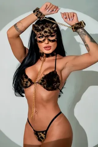 Máscara Desejo Avulsa Onça