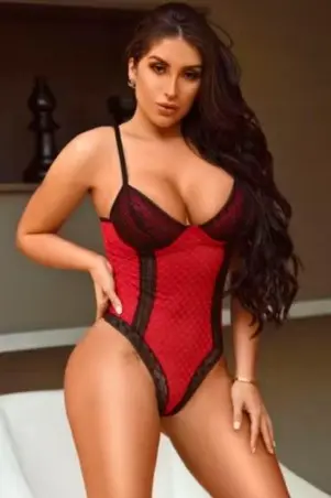 Polka Dot Laise Bodysuit