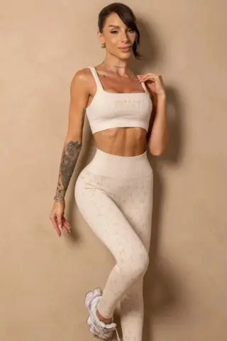 Legging Time For Me Seamless Bege S/E