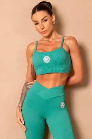 Breezy Olive Green Top