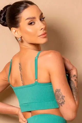 Top Breezy Verde Oliva Top Breezy Verde Oliva