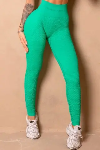 Seamless Legging Enjoy The Moment Green S/E