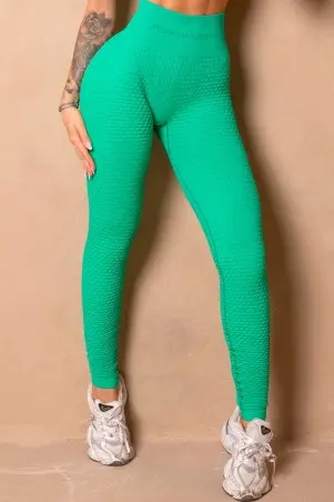 Seamless Legging Enjoy The Moment Green S/E