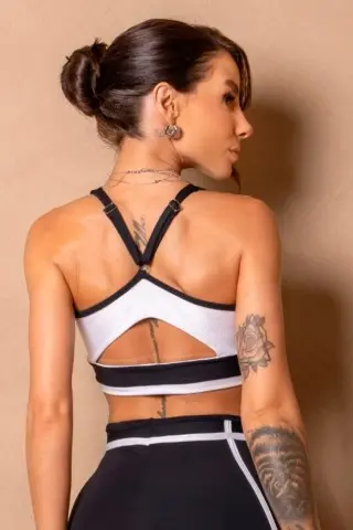 Top Enjoy The Moment White Rubberized