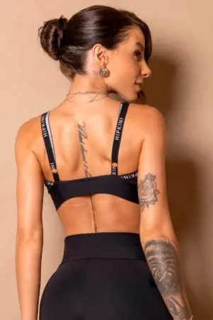 Top Enjoy The Moment Preto