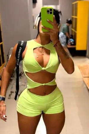 Fresh Lime Jumpsuit C/E