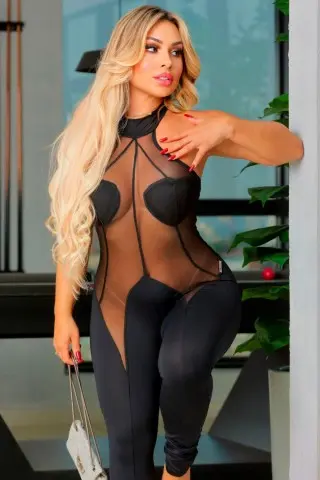 Eclipse Black Jumpsuit