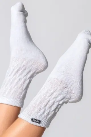 White Join The Club Socks