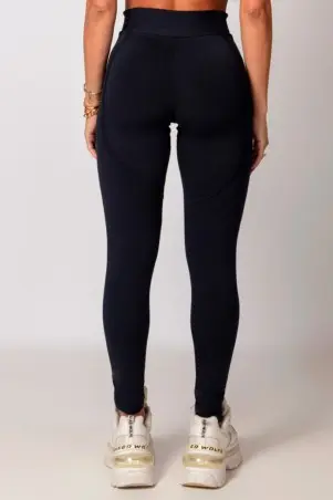 Black Pov Gym Summer Leggings S/E