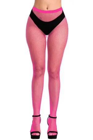 Meia Calça Arrastão Pink