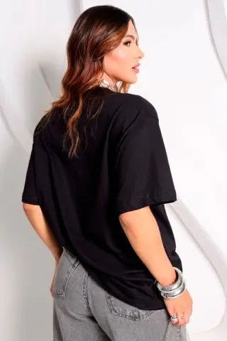 T-Shirts Teddy Stripes Black T-Shirts Teddy Stripes Black