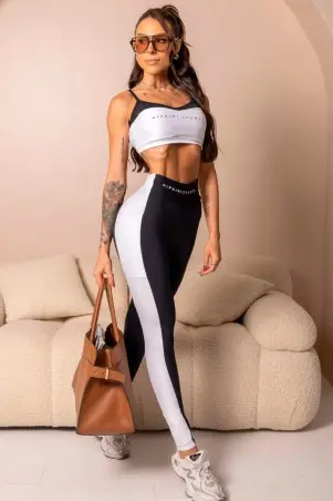 Style Yourself Legging Black with silk S/E