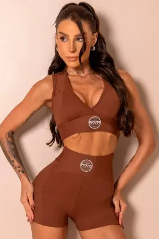 Style Yourself Caramel Coffee Shorts S/E