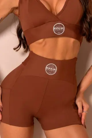 Shorts Style Yourself Caramel Coffee S/E