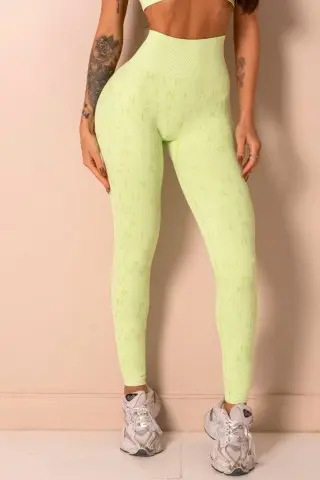 Legging Seamless Style Yourself Verde Logomania S/E
