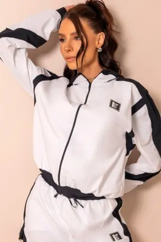 Style Yourself Black Jacket with Zipper