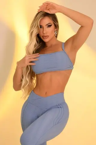 Fitwave Brocade Set, Baby Blue W/U Fitwave Brocade Set, Baby Blue W/U