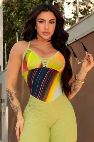 Sunset Shape Jumpsuit C/E Sunset Shape Jumpsuit C/E