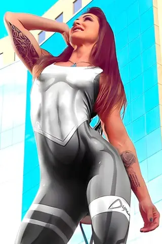 Macacão Mercúrio Black Prata Dynamite S/E