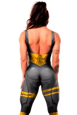 Macacão Mercúrio Black Golden Dynamite S/E Macacão Mercúrio Black Golden Dynamite S/E