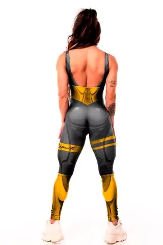 Macacão Mercúrio Black Golden Dynamite S/E Macacão Mercúrio Black Golden Dynamite S/E