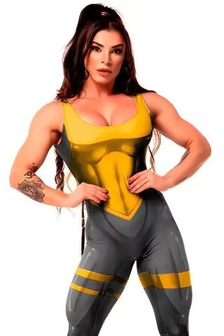 Macacão Mercúrio Black Golden Dynamite S/E Macacão Mercúrio Black Golden Dynamite S/E