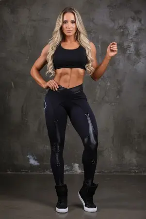 Legging Espartilho Dynamite Black S/E