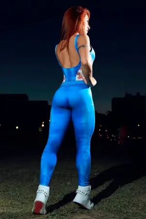 We Can Do It ! Fake Jeans Jumpsuit Dynamite S/E