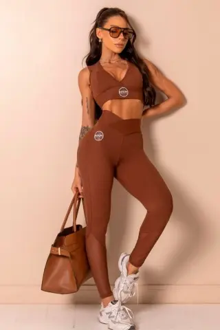 Legging Style Yourself Caramel Coffee S/E Legging Style Yourself Caramel Coffee S/E