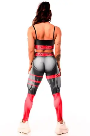 Mercury Black Red Leggings S/E