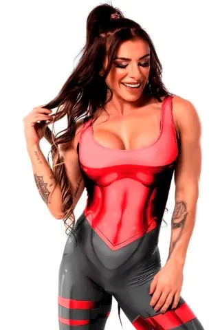 Macacão Mercúrio Black Red Dynamite S/E