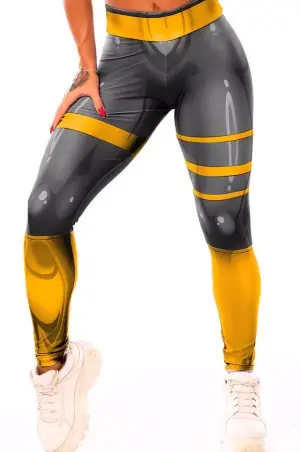 Mercury Black Golden Leggings S/E