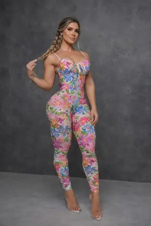 Donna Tropicalia Jumpsuit W/U