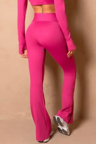 Legging Fitness Wellness Rosa Flare S/E