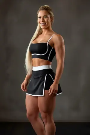 Donna Court Black Set W/U