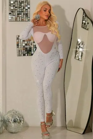 Macacão Bright Flash Branco