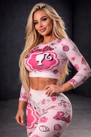 Conjunto Doll Squad Claro S/E