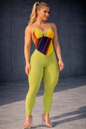 Sunset Shape Jumpsuit C/E