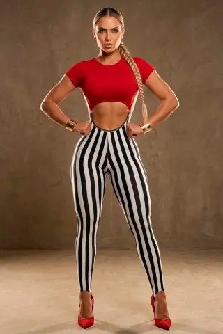 Macacão Audaces Force Bold Stripes C/E