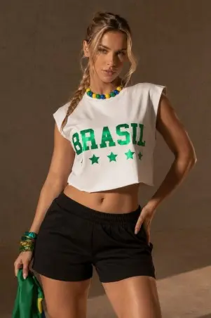 Cropped Brasil Essence